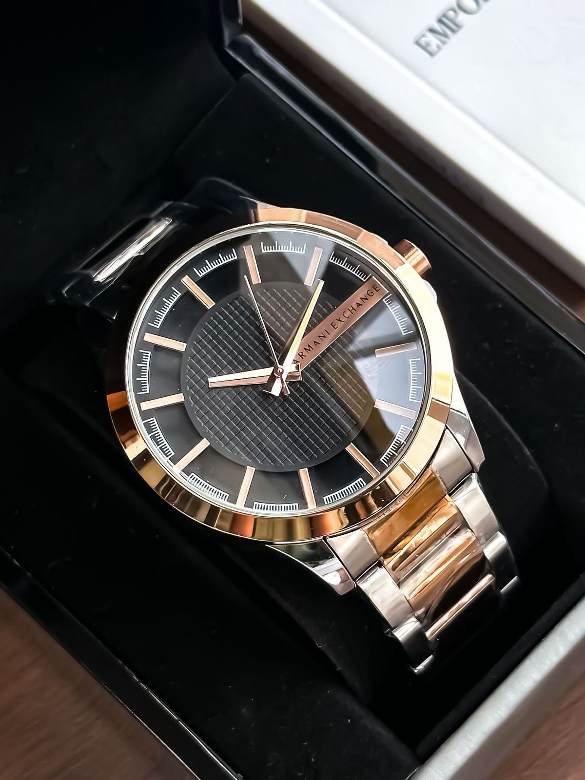 Arman_i Exchange Two Tone Chain Transparent Dial