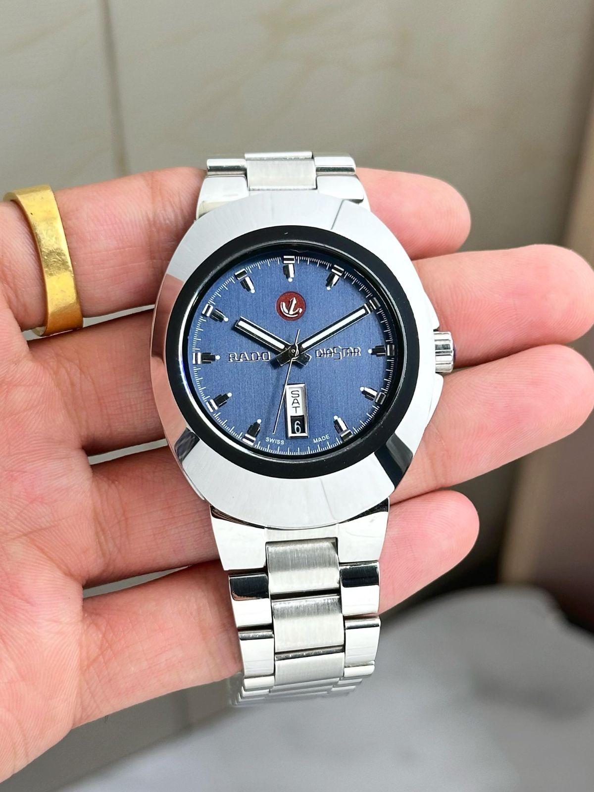 Rad_O Original Blue Dial Ra_o Alanog Watch