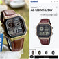 Casio AE-1200 Illuminator Camel Brown - J1231-WORLD TIME