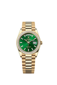 Role_x Green Dial Diamond
