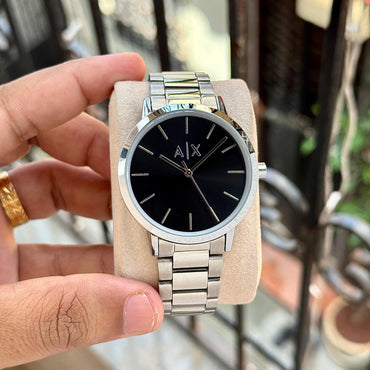 Arman_i Exchange Silver Black Dial